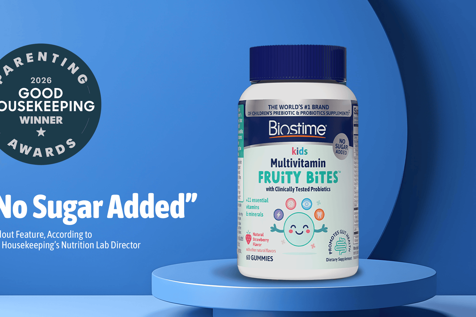 Biostime Kids Multivitamin Fruity Bites® Named a 2026 Good Housekeeping Parenting Awards Winner