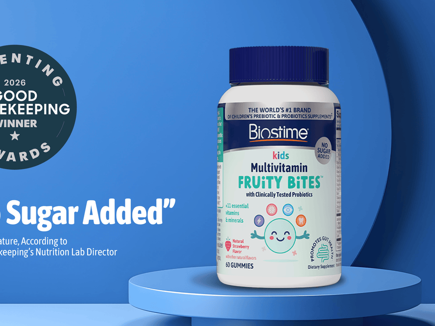 Biostime Kids Multivitamin Fruity Bites® Named a 2026 Good Housekeeping Parenting Awards Winner