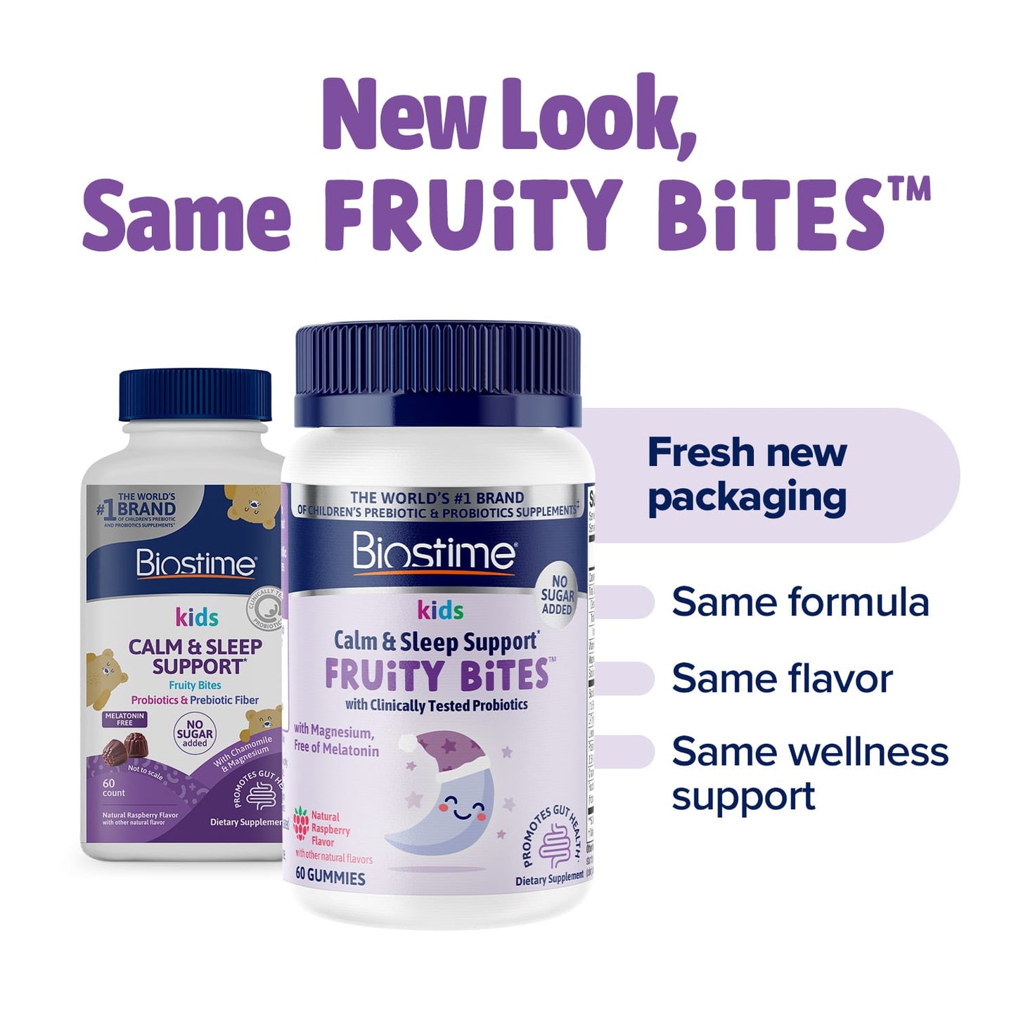 Kids Calm & Sleep Support* Fruity Bites