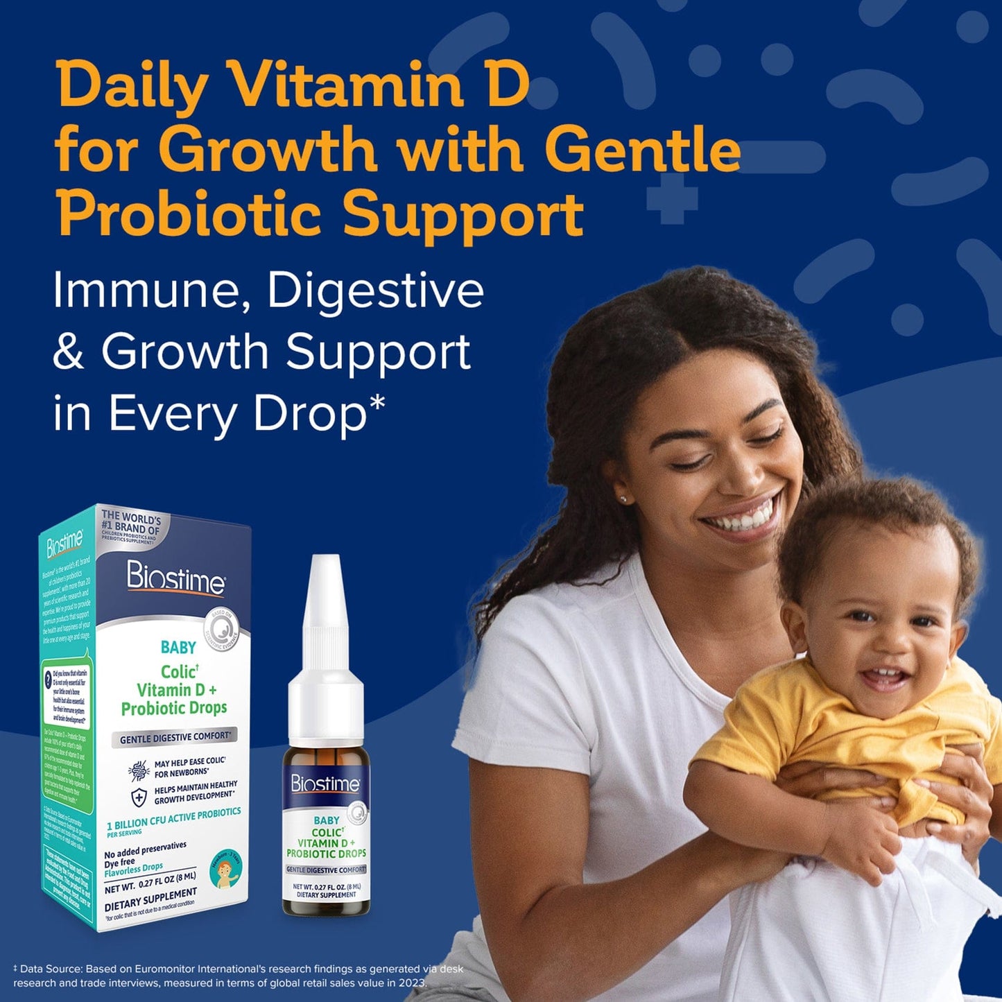 Baby Vitamin D Colic Calm Probiotic Drops