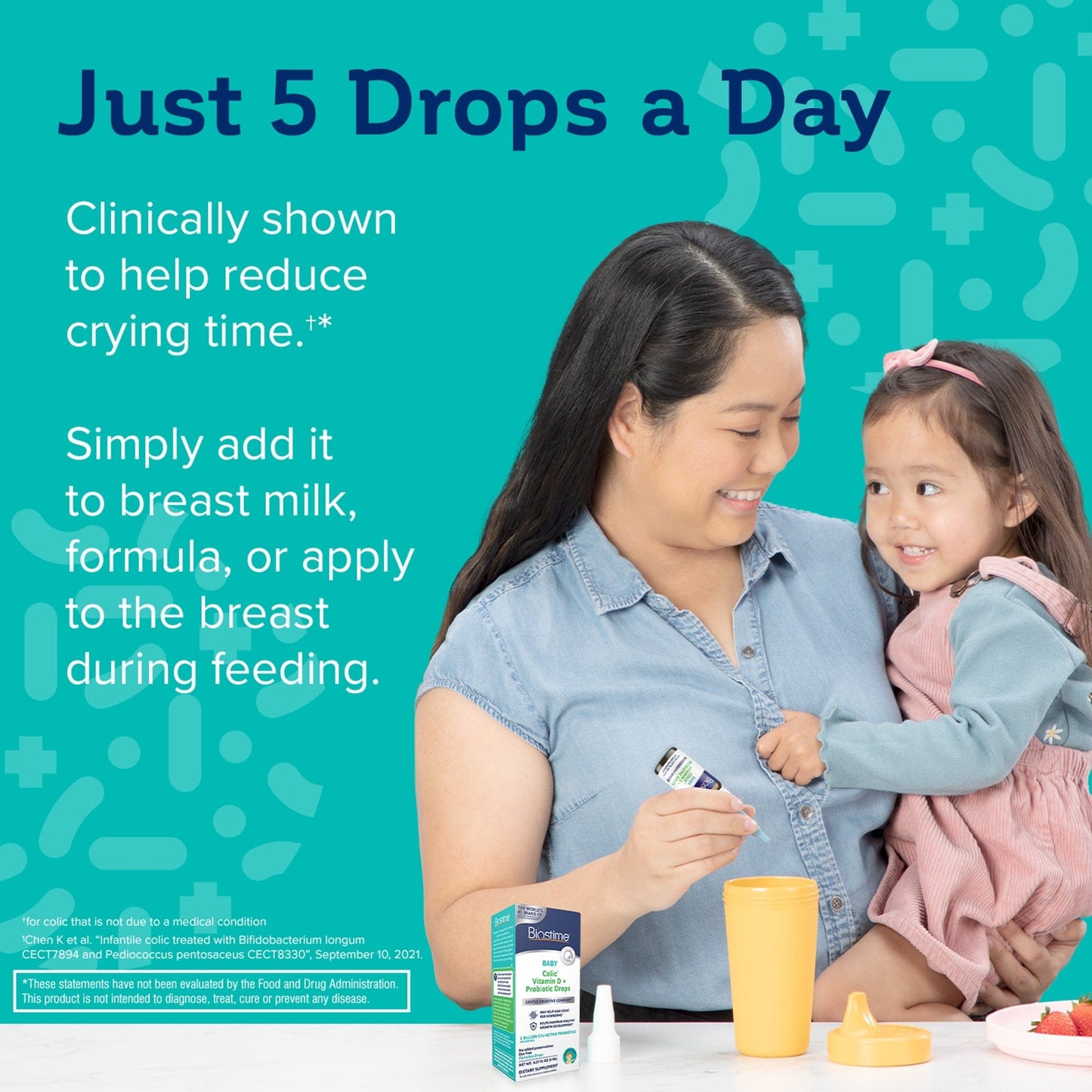 Baby Vitamin D Colic Calm Probiotic Drops