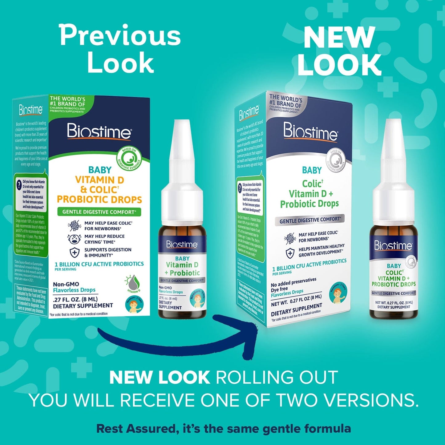 Baby Vitamin D Colic Calm Probiotic Drops