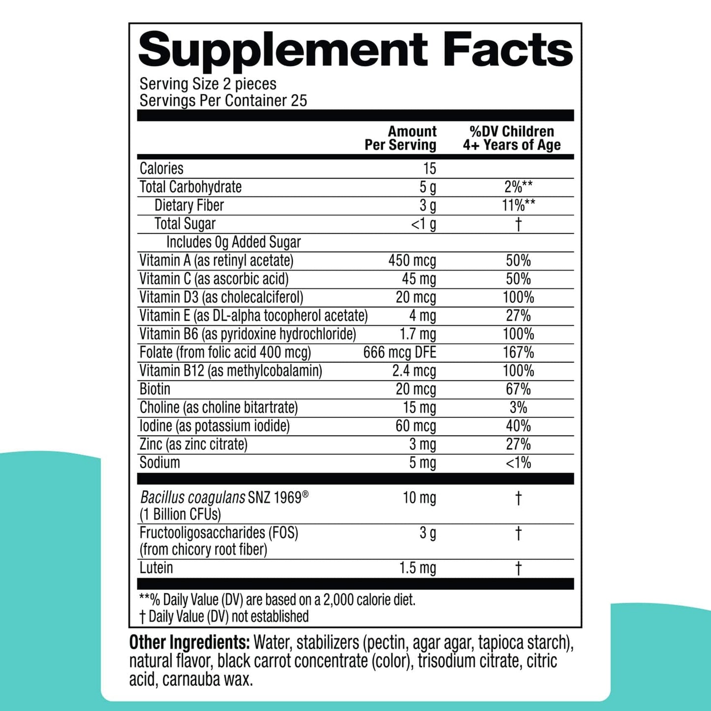 Kids Multivitamin Fruity Bites