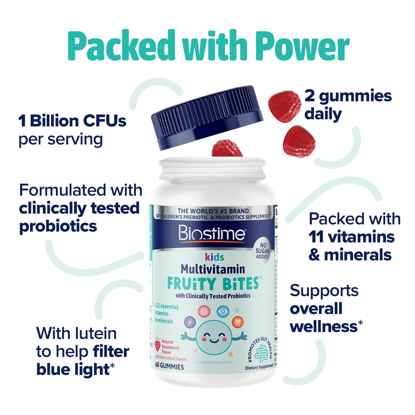 Kids Multivitamin Fruity Bites