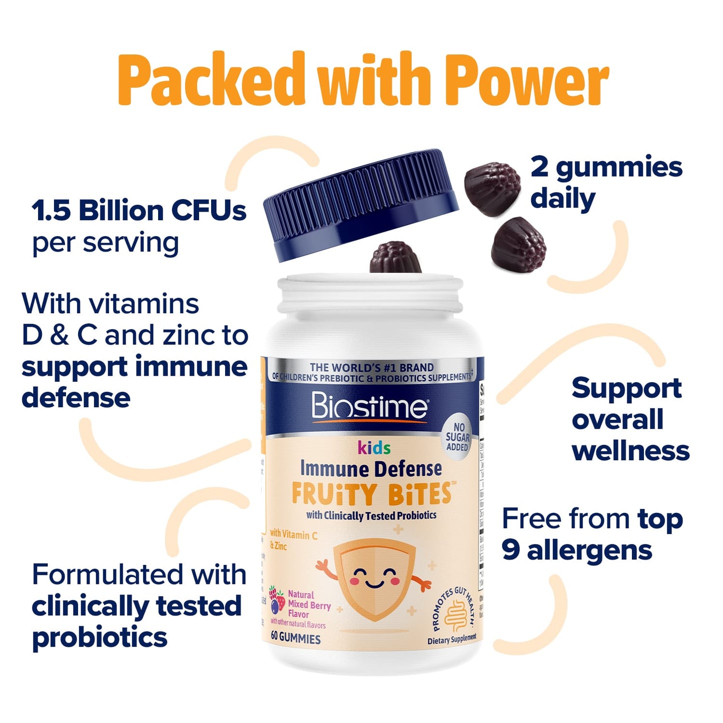 Kids Immune Defense Fruity Bites
