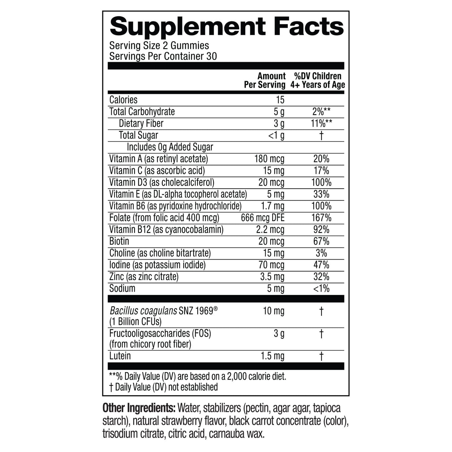 Kids Multivitamin Fruity Bites