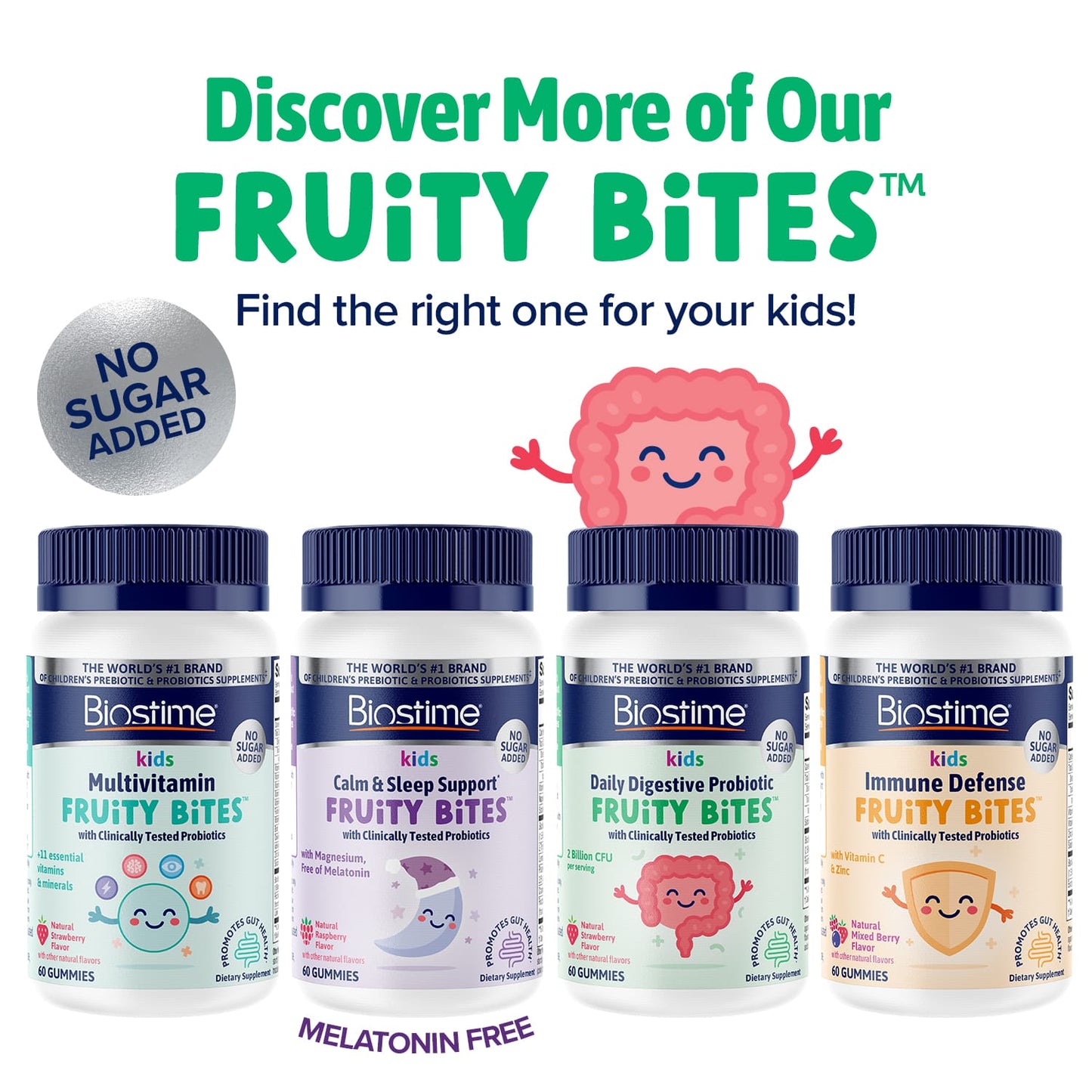 Kids Daily Digestive Probiotic Fruity Bites