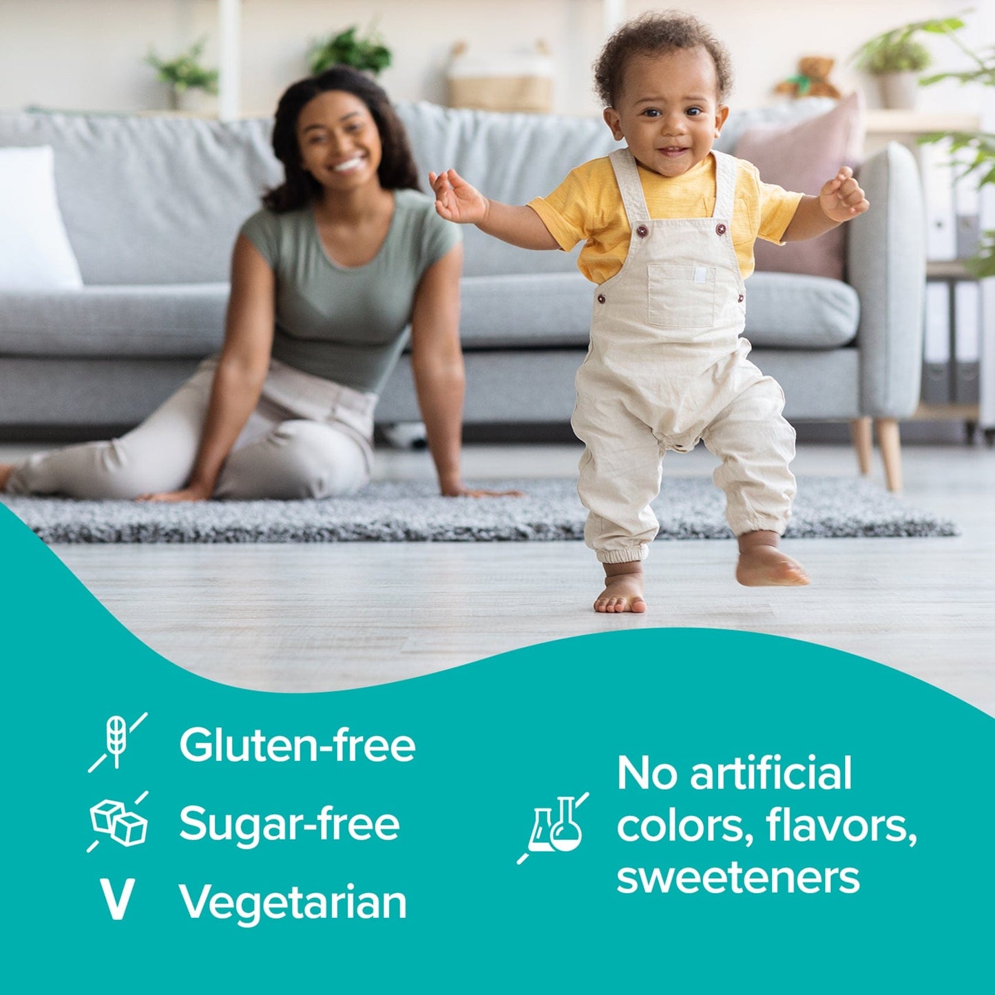 Baby & Kids Daily Probiotics + Prebiotics with Vitamin D